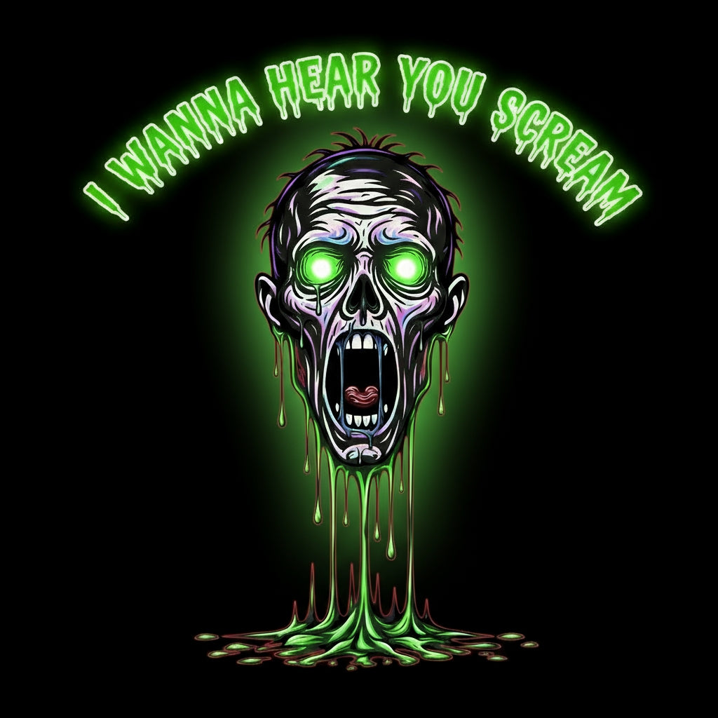 “I Wanna Hear You Scream” Glow Shirt