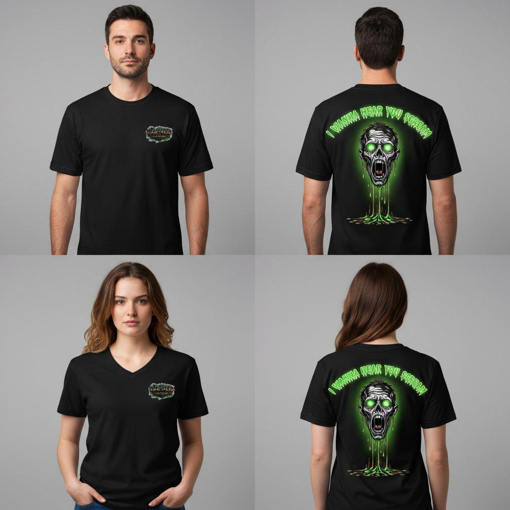 “I Wanna Hear You Scream” Glow Shirt