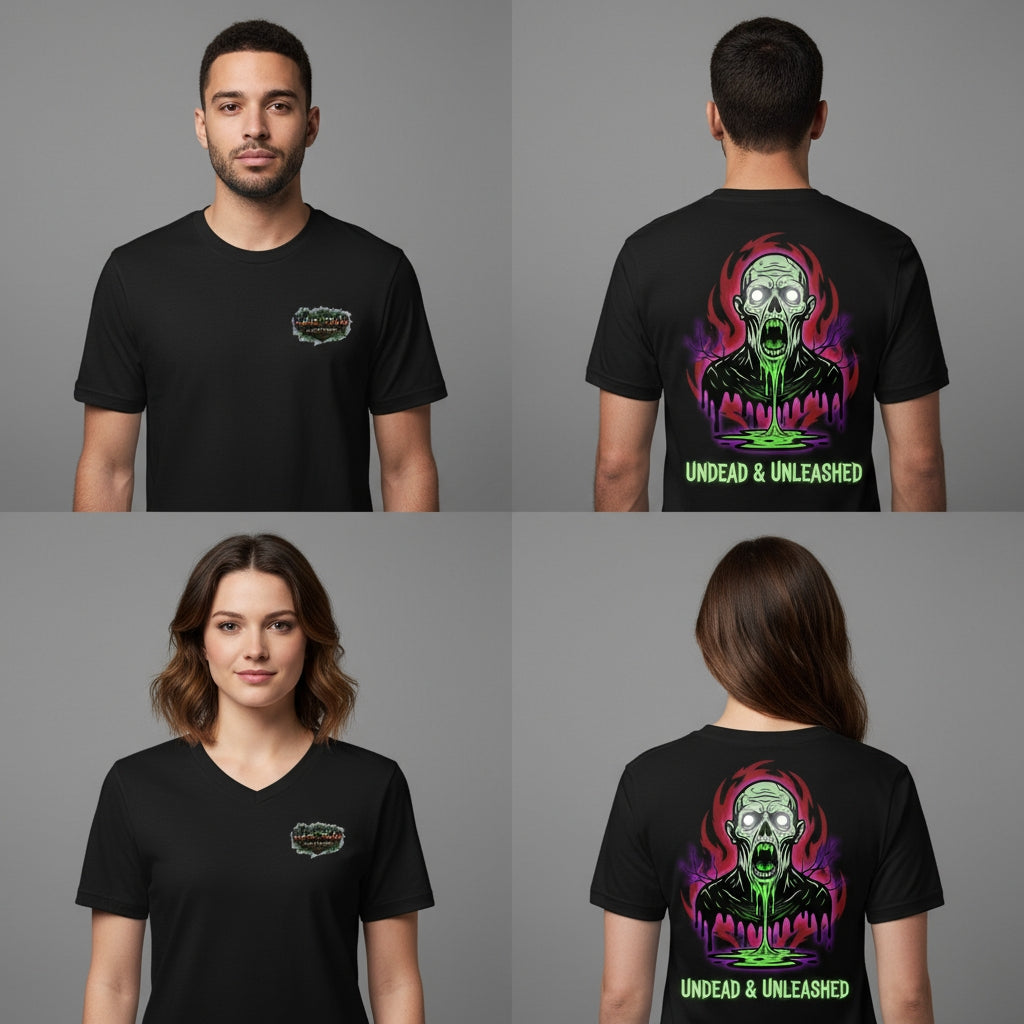 Undead & Unleashed” Glow Shirt