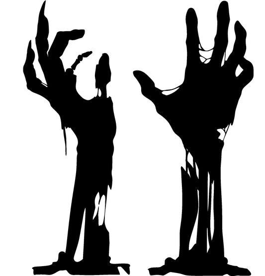 Zombie Arms Pair A (Approx 24” tall)